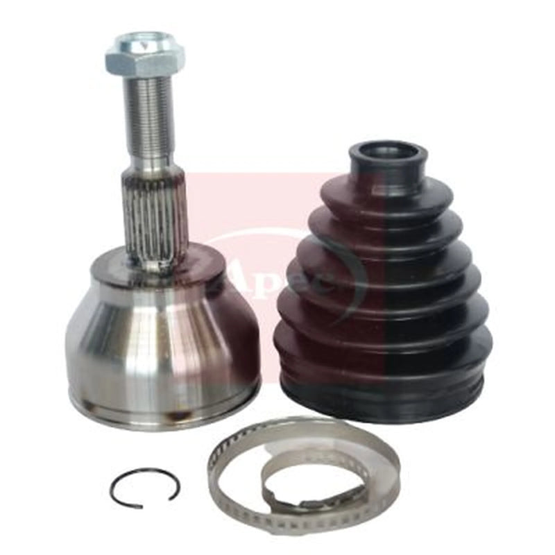 Apec CV Axle Shaft Assembly Wheel Side ACV1134