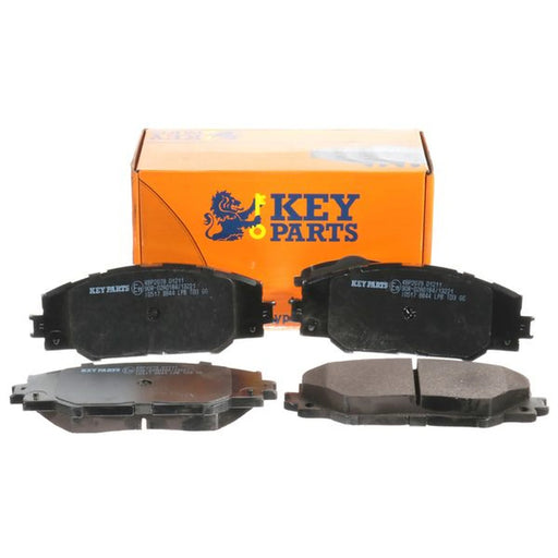 Key Parts Front & Rear Brake Discs & Pads fits Toyota Auris 2006-2012 1.8