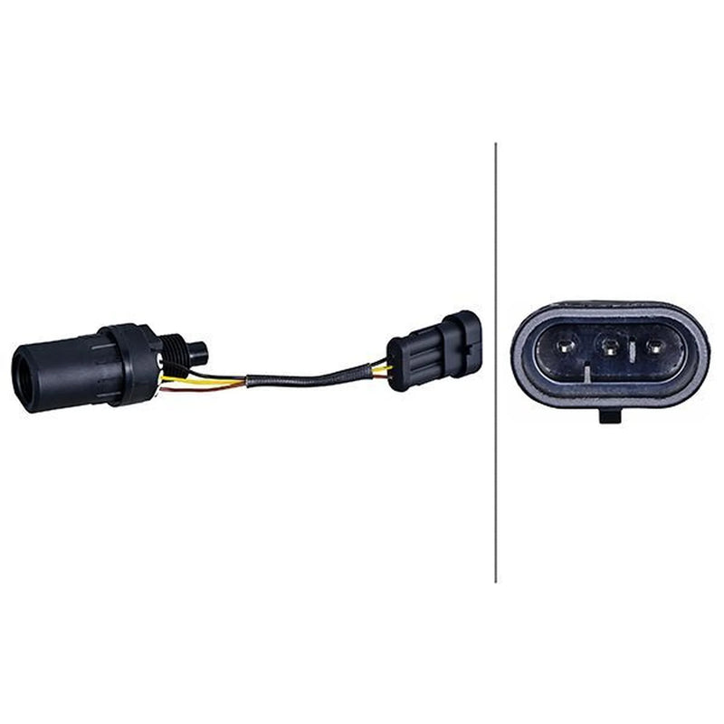 Hella Sensor Speed / Rpm fits Fiat Palio 1996-2002 1.6