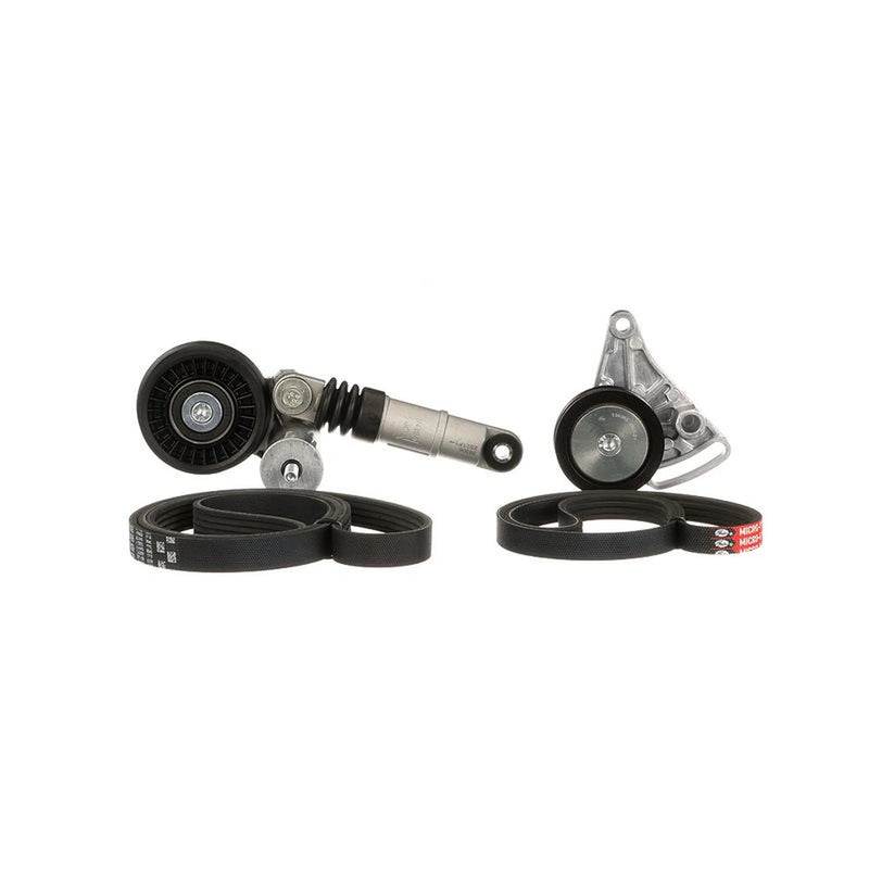 Gates V-Ribbed Belt Set fits Audi A4 B6 2000-2004 1.9
