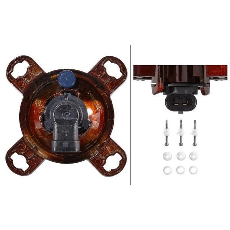 Hella Headlight Headlamp H1 Right
