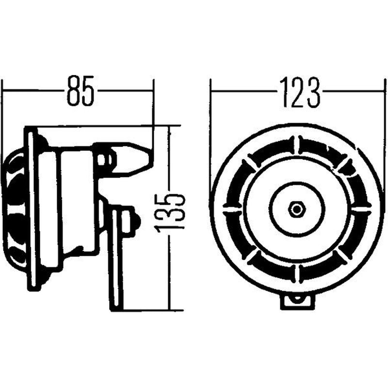 Hella Car Horn Signal Unit