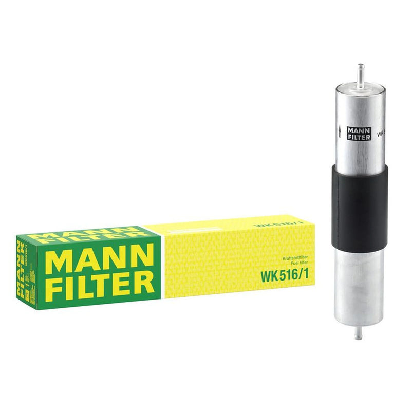 MANN-FILTER Full Service Kit with Air, Oil, Fuel & Cabin Filters fits BMW 5