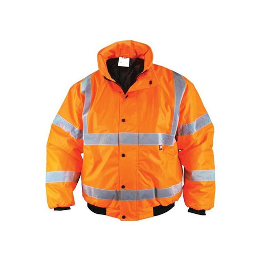 Scan Hi-Vis Bomber Jacket Orange - XL (48in) Scan - Dynamic Drive