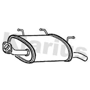 Klarius Box With Tail Pipe Rear fits Nissan Almera Tino 2000-2006 1.8