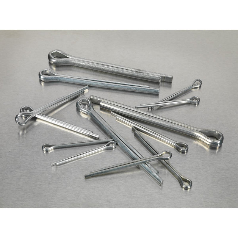 Sealey Metric/Imperial Split Pin Assortment 230pc - Large Sizes AB003SP Sealey - Dynamic Drive