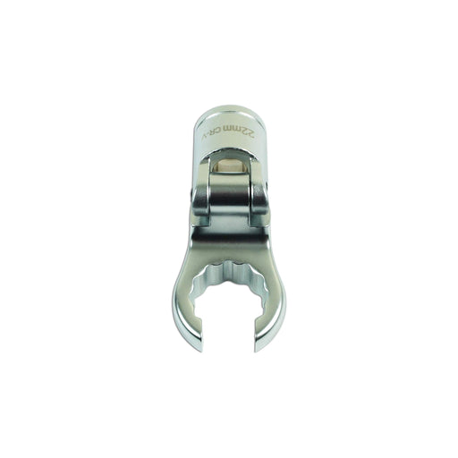 Laser Bi-Hex Flexible Crows Foot Wrench 1/2"D 22mm 7519 Laser - Dynamic Drive