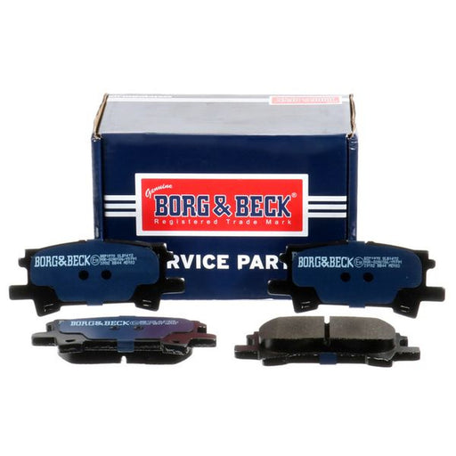 Borg & Beck Rear Brake Solid Discs & Pads fits Lexus Rx 2009-2015