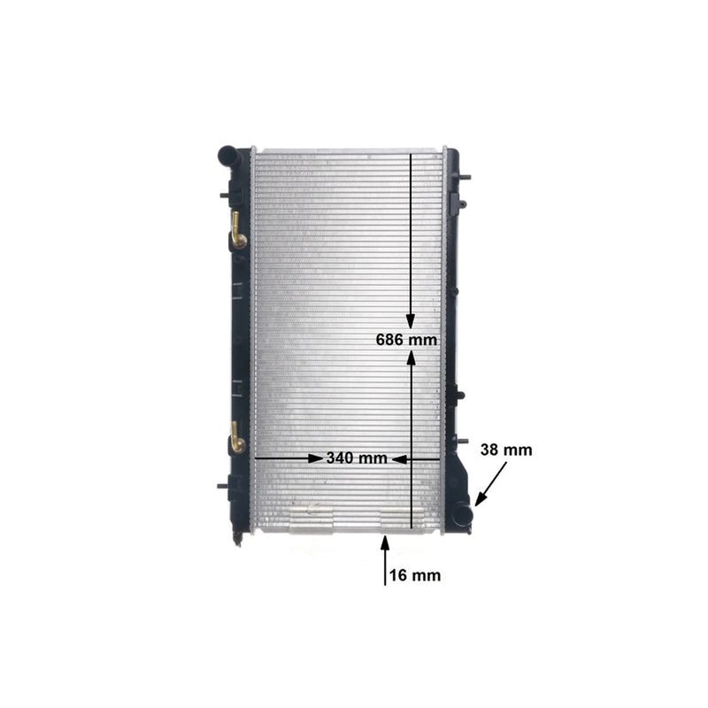 Mahle Engine Radiator fits Subaru Forester 1997-2002 2.0