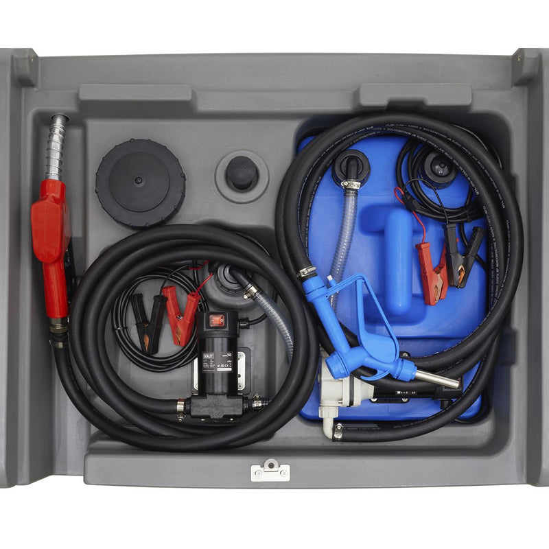 Sealey Combi Fuel Tank 400L/50L Portable D440T Sealey - Dynamic Drive