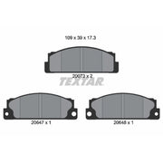 Textar Front Brake Pad Set 2007306
