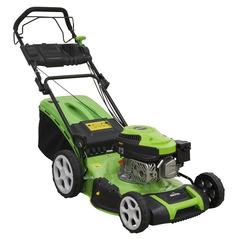 Dellonda 144cc 18"/46cm Self-Propelled Petrol Lawnmower - 4-Stroke Dellonda  - Dynamic Drive