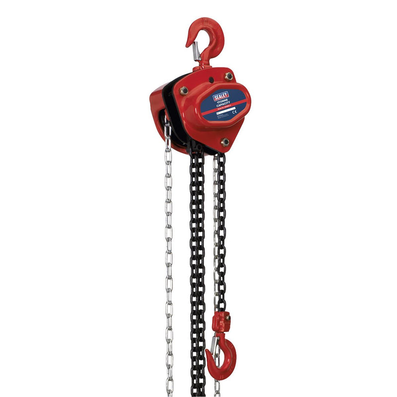 Sealey Portable Lifting Gantry Crane Adjustable 1 Tonne & Hoist Combo SG1000KIT Sealey - Dynamic Drive