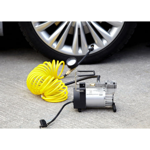 Ring RAC900 Heavy Duty Tyre Inflator, Air Compressor with 7m extendable airline Ring Automotive - Dynamic Drive