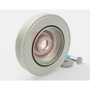 Apec Crank Shaft Belt Pulley fits Citroën C4 Grand Picasso II 2013 on 2.0