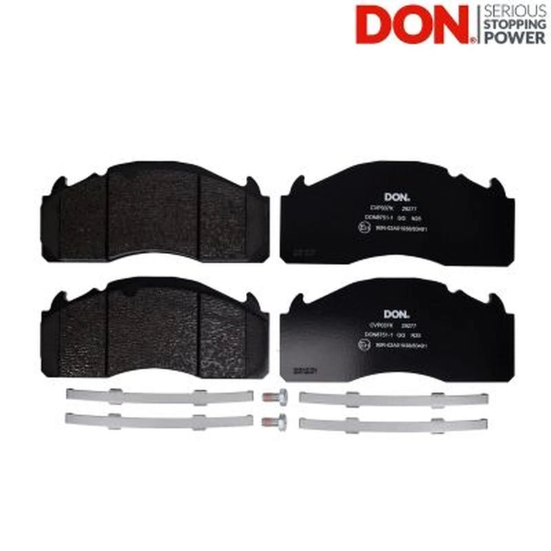 DON Front Brake Pad Set fits Plaxton Elite 2009 on
