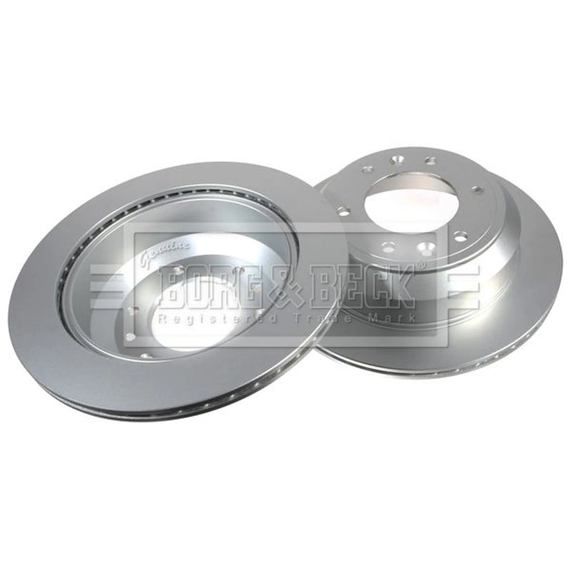 Borg & Beck Front & Rear Brake Discs & Pads fits Hyundai H-1 2002-2004 2.5