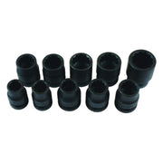 Laser Impact Socket Set 1/2"D 10pc 7609 Laser - Dynamic Drive