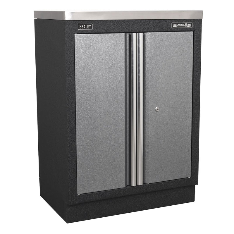 Sealey Superline Pro 2.04m Storage System Pressed Wood Worktop APMSSTACK11W Sealey - Dynamic Drive