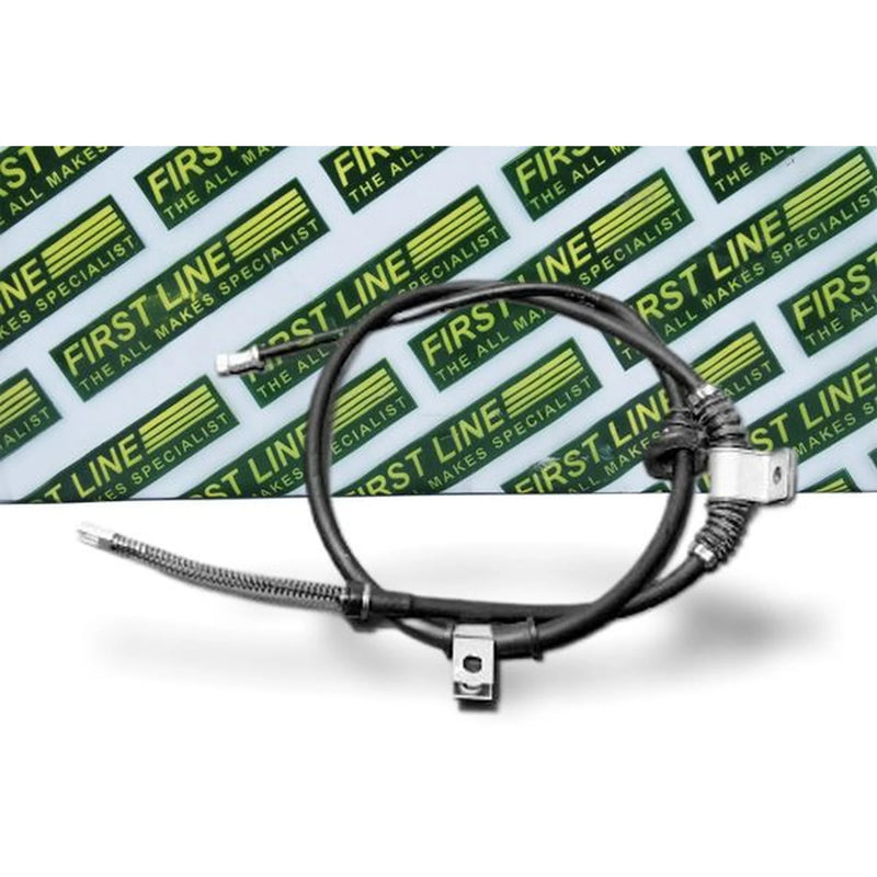 First Line Handbrake Cable Right Rear fits Mitsubishi Lancer 1989-1992 1.8