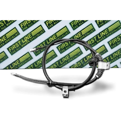 First Line Handbrake Cable Right Rear fits Mitsubishi Lancer 1989-1992 1.8