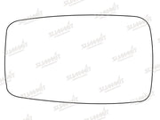 Summit Stick-On Anti Dazzle Mirror Glass fits Audi 80 on LHS Summit - Bars 4 Cars