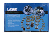 Laser Wire Brush Assortment 24pc Laser - Dynamic Drive