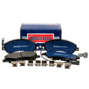 Borg & Beck Front & Rear Brake Discs & Pads fits Ford Transit Tourneo Bus