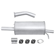 Hella End Silencer Rear fits Mazda 323 C 1989-1994 1.3