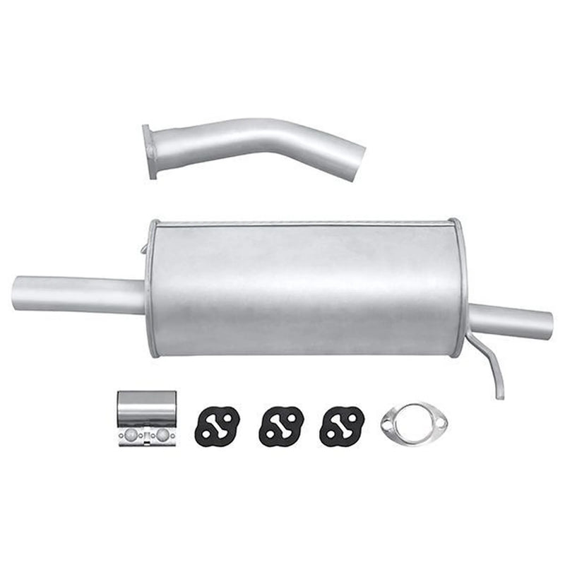 Hella End Silencer Rear fits Mazda 323 C 1989-1994 1.3