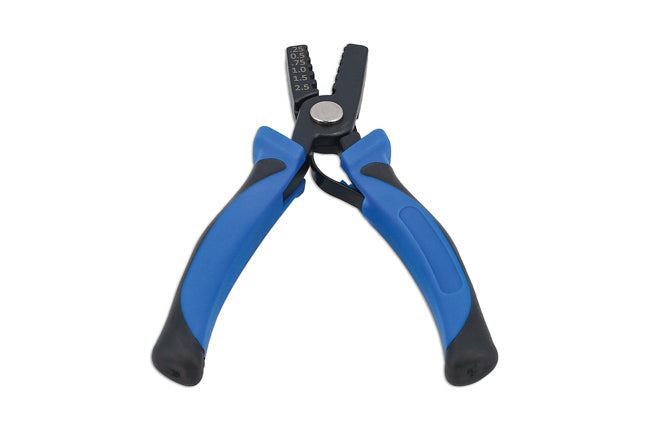Laser Compact End Sleeve Crimper Pliers - 0.25 - 2.5mm² Laser - Dynamic Drive
