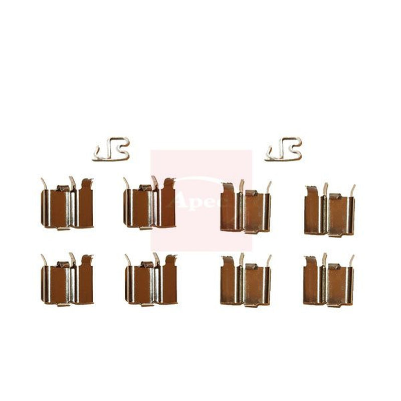 Apec Brake Pad Accessory Fitting Kit Front fits Mazda MX-5 1990-2016 1.6 1.8 2.0