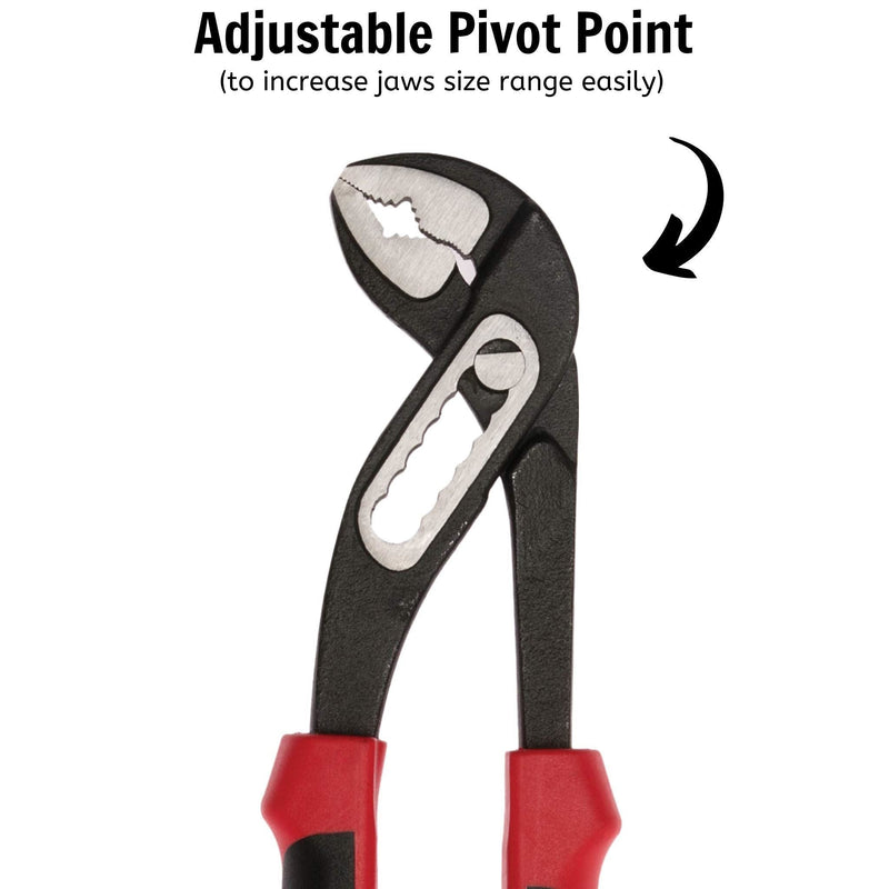 Teng Tools Water Pump Plier TPR Grip 250mm Teng Tools - Dynamic Drive