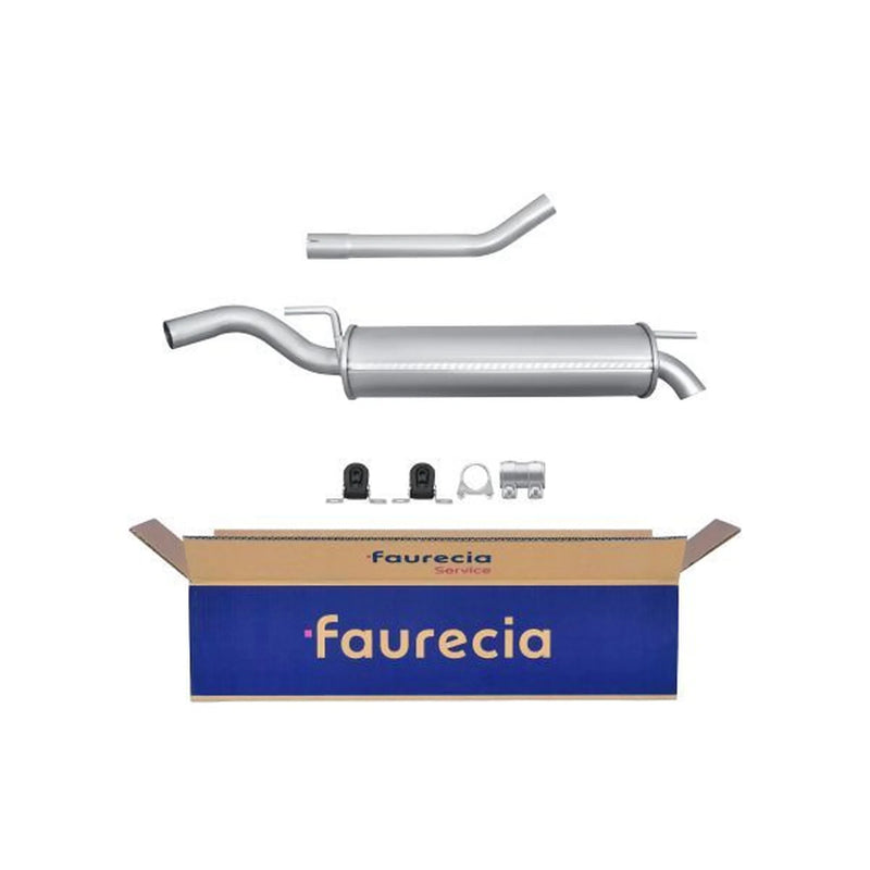 Hella End Silencer Rear fits Seat Inca 1995-2003 1.4 1.6 1.9