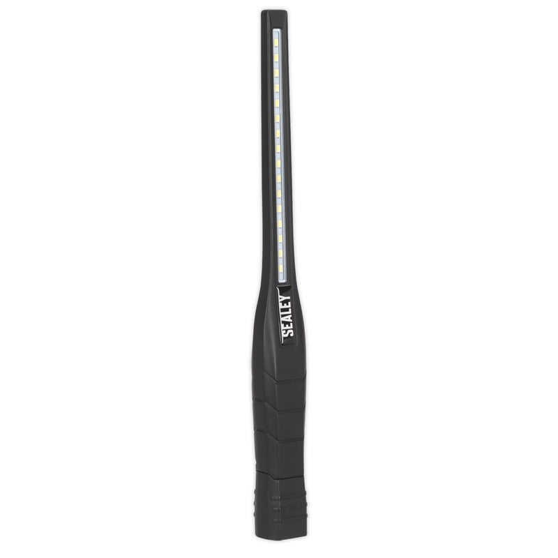 Sealey LED3604 Rechargeable 360° Slim Inspection Lamp 16 SMD LED + 1W LED Black Sealey  - Dynamic Drive