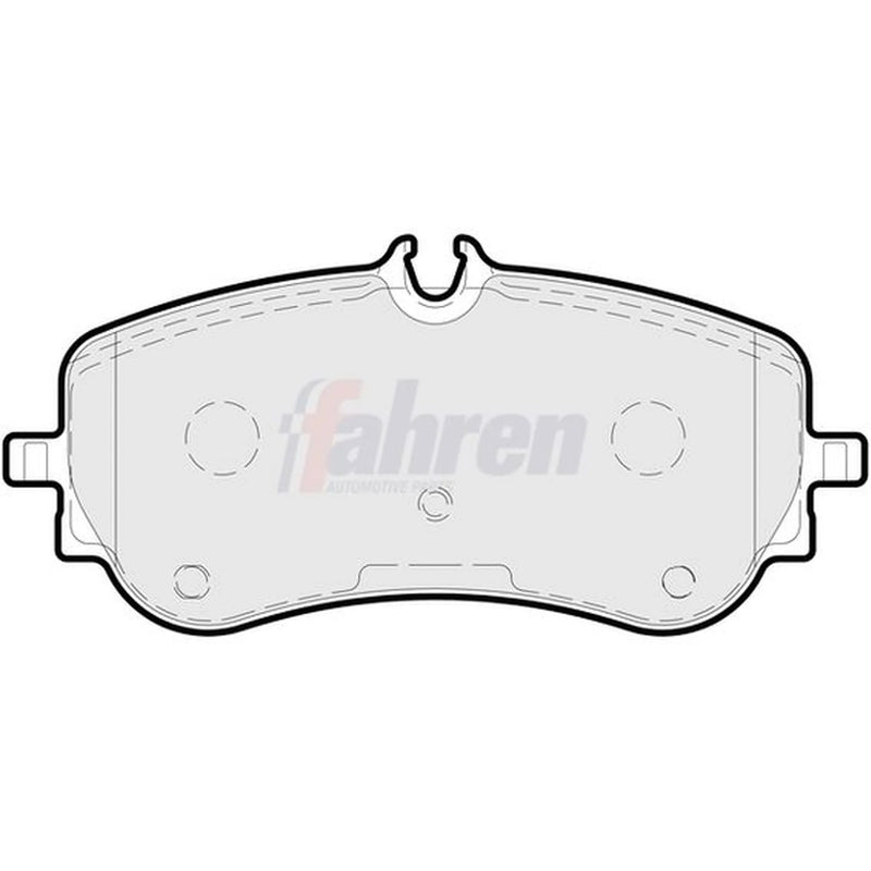 Fahren Rear Brake Pad Set FBP3912