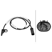 Hella ABS Wheel Speed Sensor Rear fits BMW 1 Sports Hatch 2015-2019