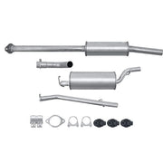 Hella End Silencer Rear fits Mazda 3 2003-2009 1.3 1.6