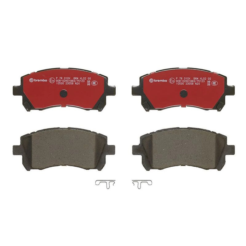 Brembo Xtra Front / & Rear / Brake Discs & Pads fits Subaru Outback 2003-2009
