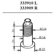 KYB Shock Absorber Damper Strut Front Right fits BMW 3 1990-1999
