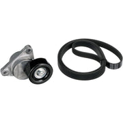 Gates V-Ribbed Belt Set fits Chevrolet Aveo / Kalos 2003-2013 1.4