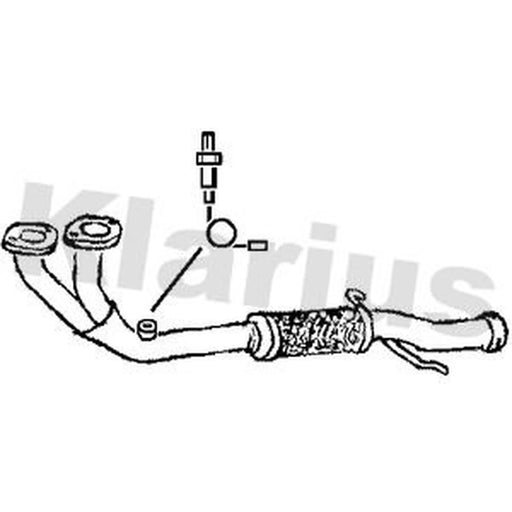 Klarius Exhaust Pipe OD 301211
