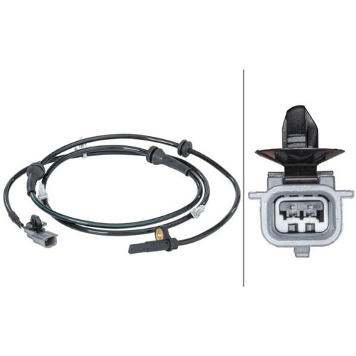 Hella ABS Wheel Speed Sensor Front fits Nissan Juke 2010-2019 1.2 1.5 1.6