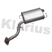Klarius Box With Tail Pipe Rear fits Toyota Corolla Verso 2001-2009 1.6 1.8