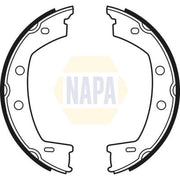 NAPA Parking Brake Shoe Set fits Land Rover Freelander 2 2006-2014 2.0 2.2 3.2