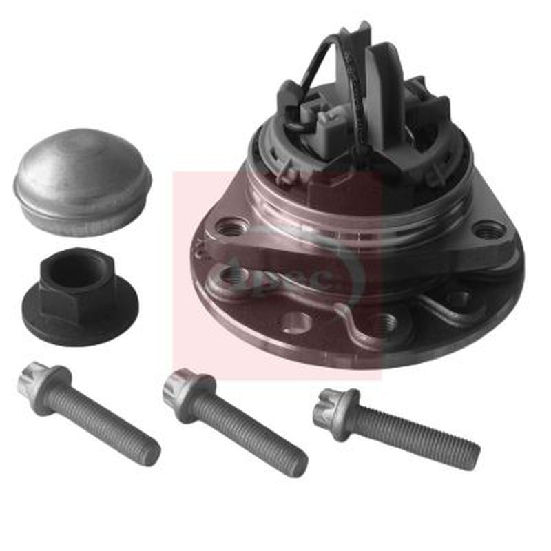 Apec Wheel Bearing Kit fits Opel Astra H 2004-2010 1.9 2.0