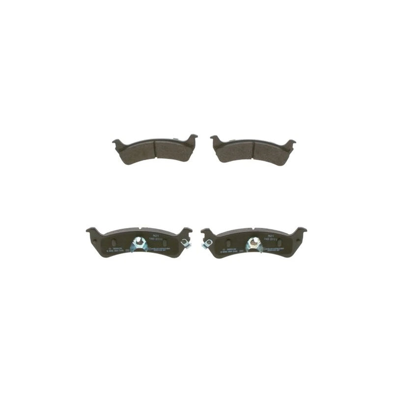 Bosch Front & Rear Pads fits Jeep Grand Cherokee 1991-1999 2.5 4.0 5.2 5.9