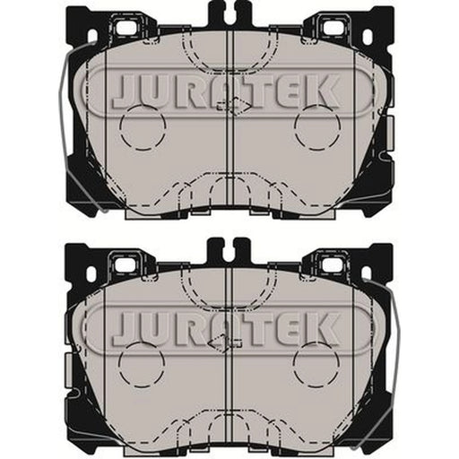 Juratek Front Brake Pad Set fits Mercedes-Benz C-Class 2015-2023