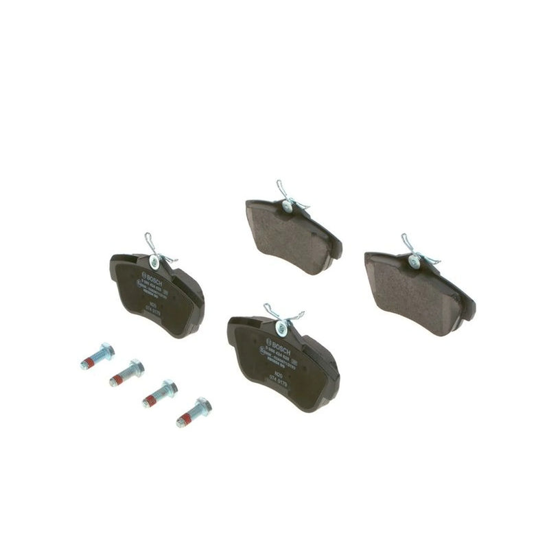 Bosch Front & Rear Pads fits Toyota Proace 2013-2016 1.6 2.0