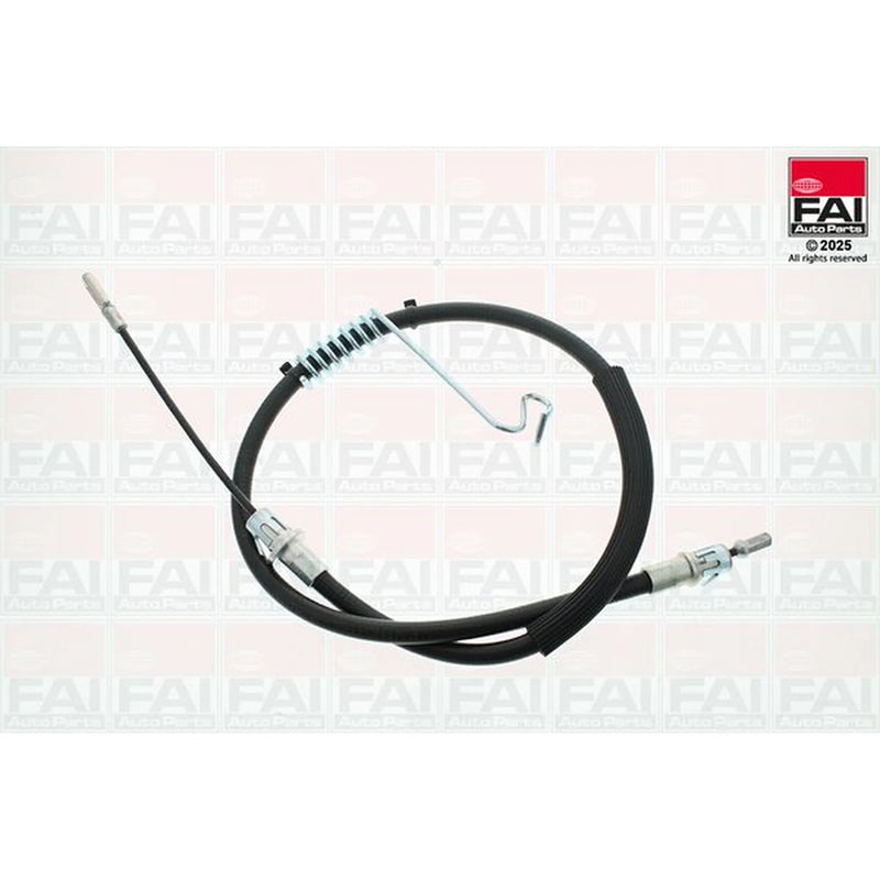 FAI Handbrake Cable Right Rear fits Ford Transit 2006-2014 2.2 2.4 3.2